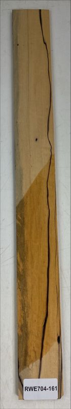 Fretboard Royal White Ebony, 720x75x8mm, Unique Piece #161